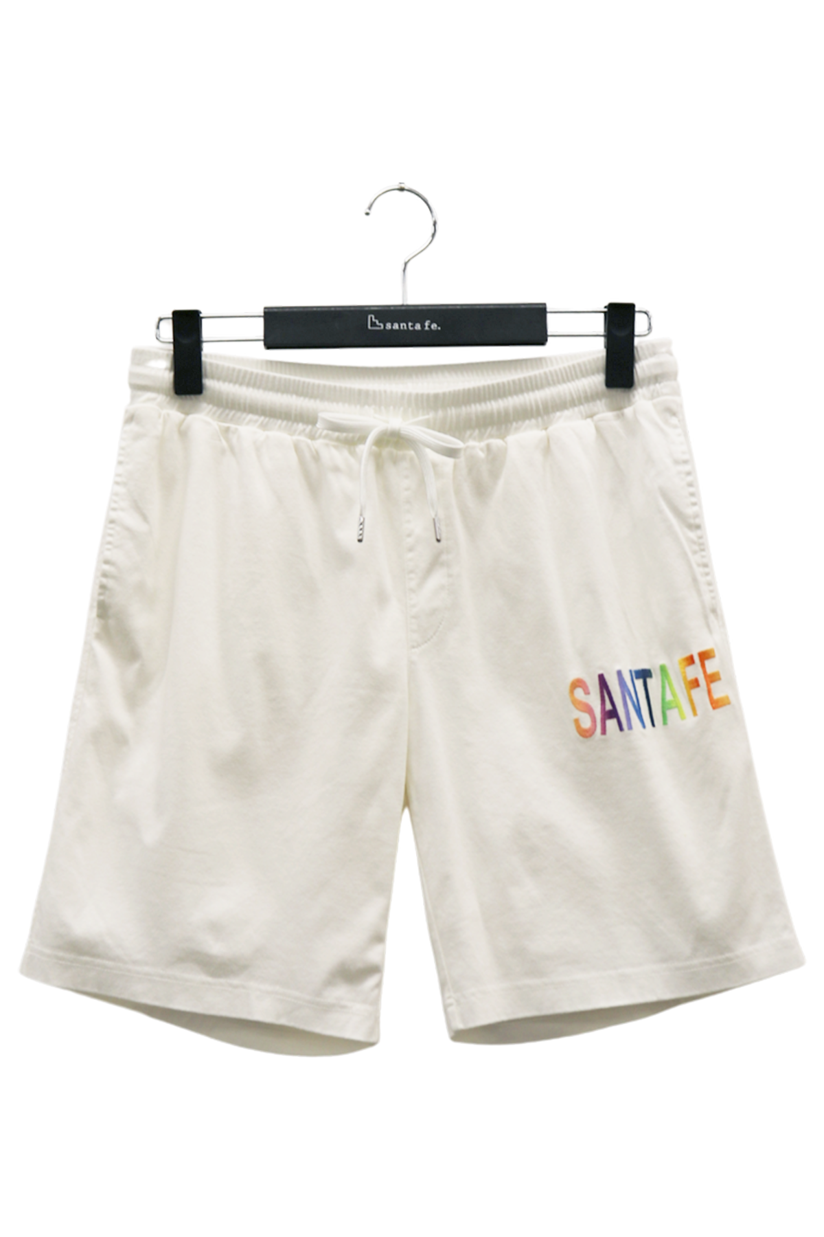 オーガニック綿ワンポイント刺繍ショートパンツ | SANTAFE（サンタフェ